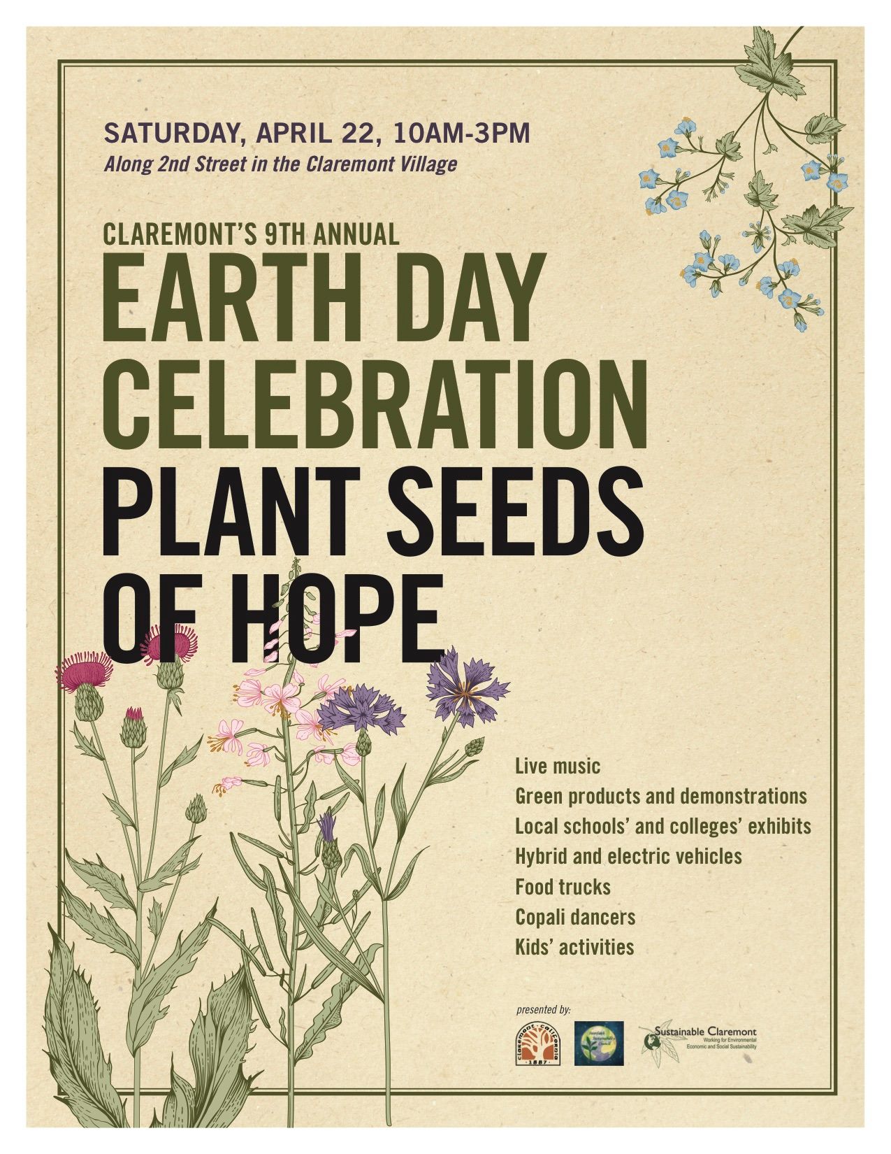 Foothill Gold Line booths at this Saturday’s Earth Day Festivals in